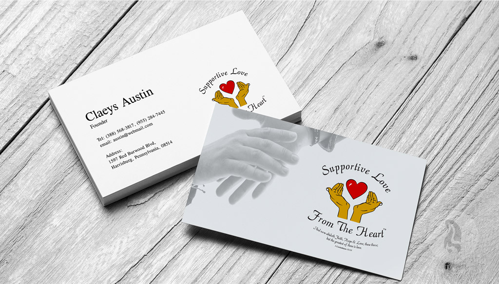 logo in business card designs